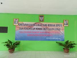 Penetapan dan Penentuan Calon Lurah Tancep 